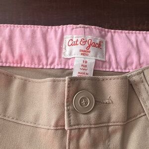 Cat & Jack khaki Pants size 10 plus